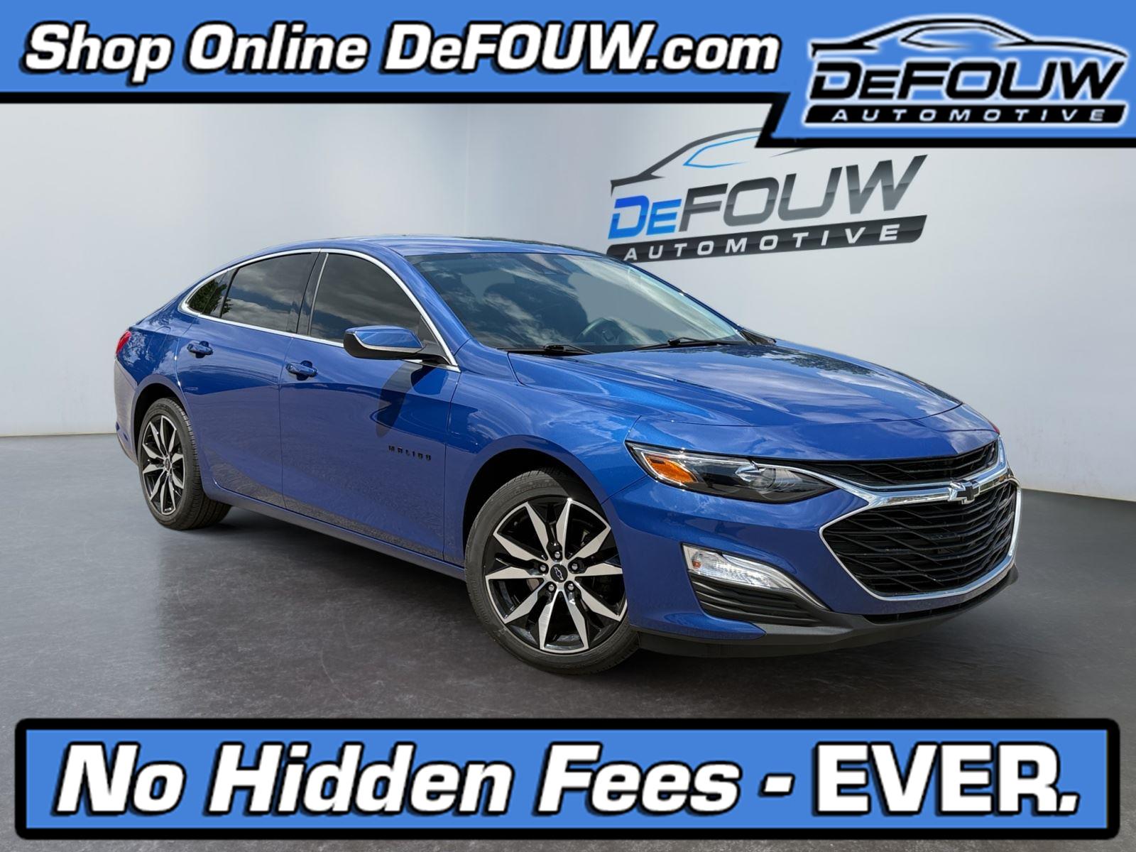 Riverside Blue Metallic 2023 Chevrolet Malibu Sedan Front-Wheel Drive Continuously Variable Transmission