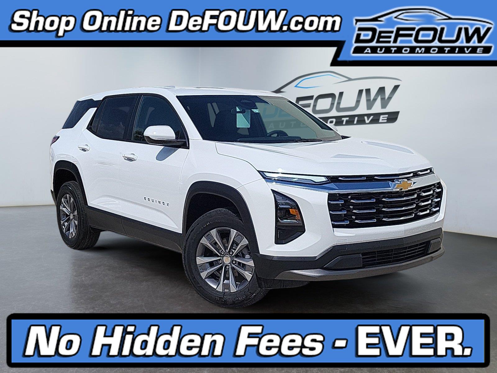 Summit White 2026 Chevrolet Equinox SUV / Crossover Front-Wheel Drive Continuously Variable Transmission