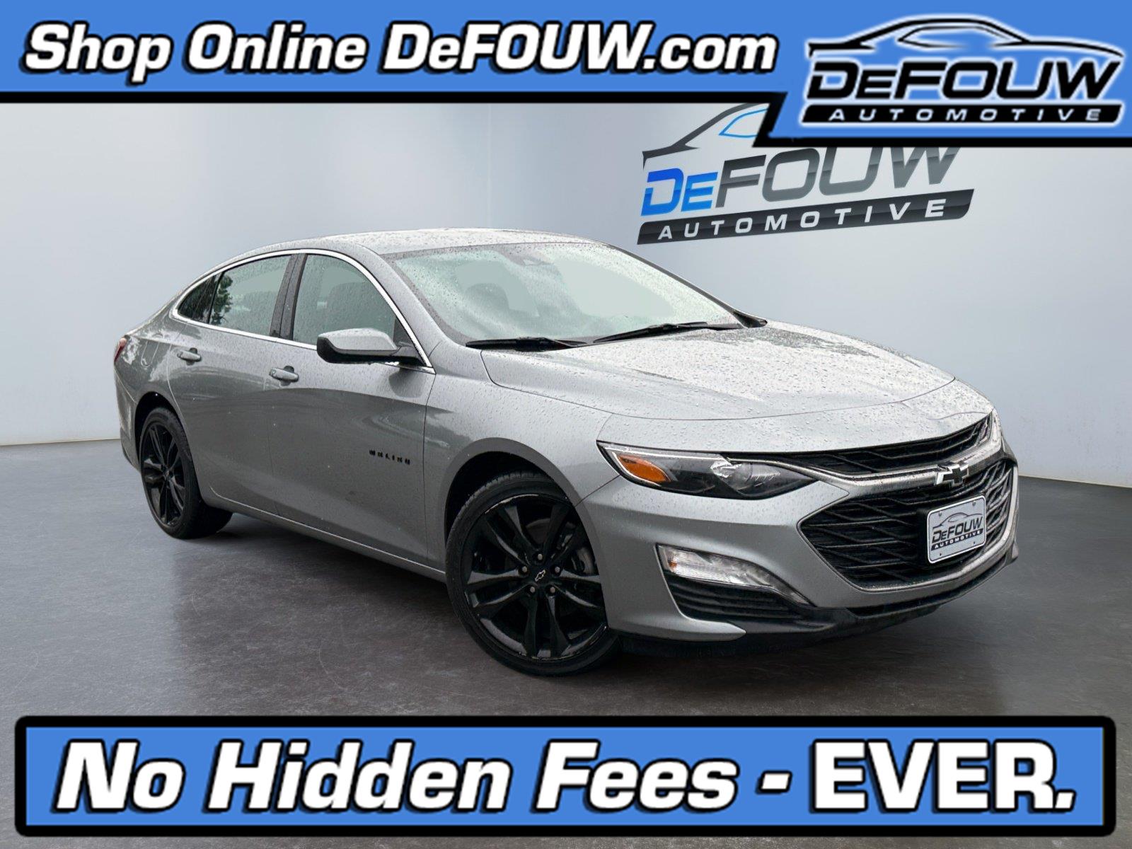 Gray (Sterling Grey Metallic) 2024 Chevrolet Malibu Sedan Front-Wheel Drive Continuously Variable Transmission