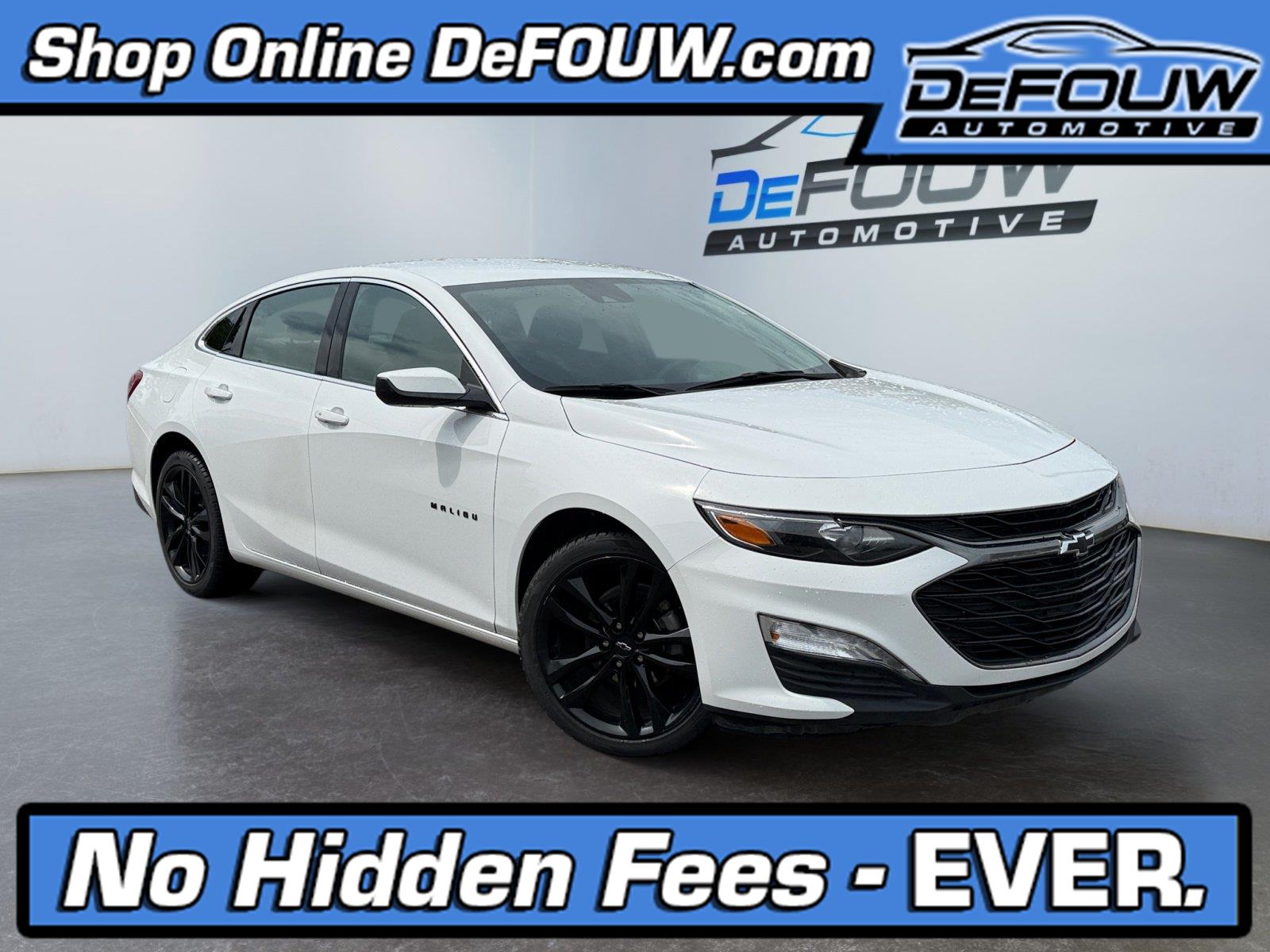 Summit White 2024 Chevrolet Malibu Sedan Front-Wheel Drive Continuously Variable Transmission