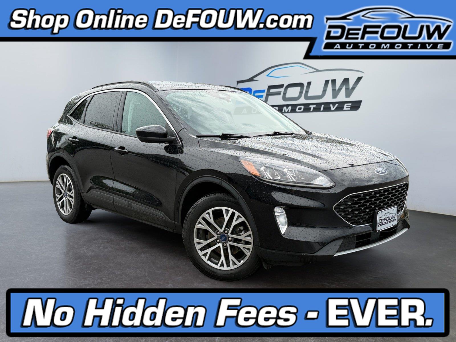 Agate Black 2022 Ford Escape SUV / Crossover All-Wheel Drive 8-Speed Automatic