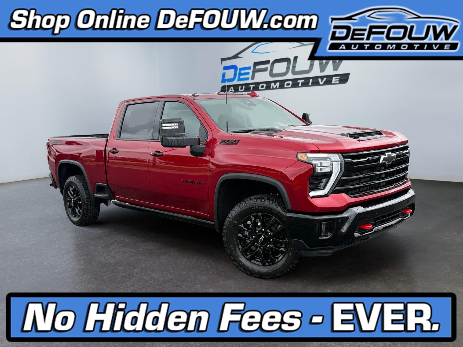 Radiant Red Tintcoat 2026 Chevrolet Silverado 2500HD Pickup Truck Four-Wheel Drive Automatic