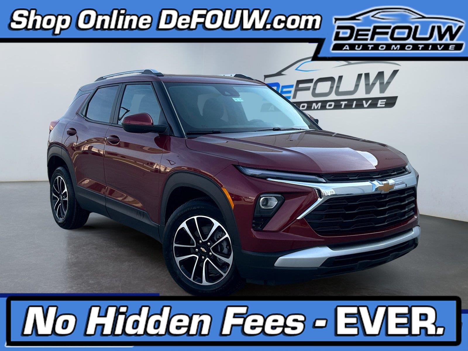 Red (Crimson Metallic) 2024 Chevrolet Trailblazer SUV / Crossover Front-Wheel Drive Continuously Variable Transmission