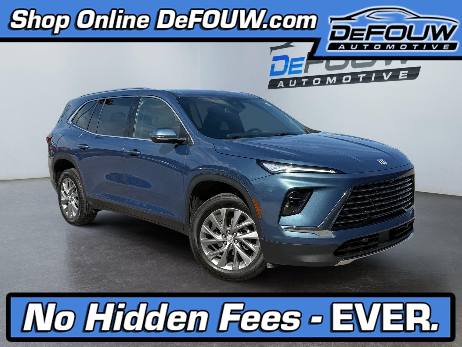 Ocean Blue Metallic 2026 Buick Enclave SUV / Crossover Four-Wheel Drive 8-Speed Automatic