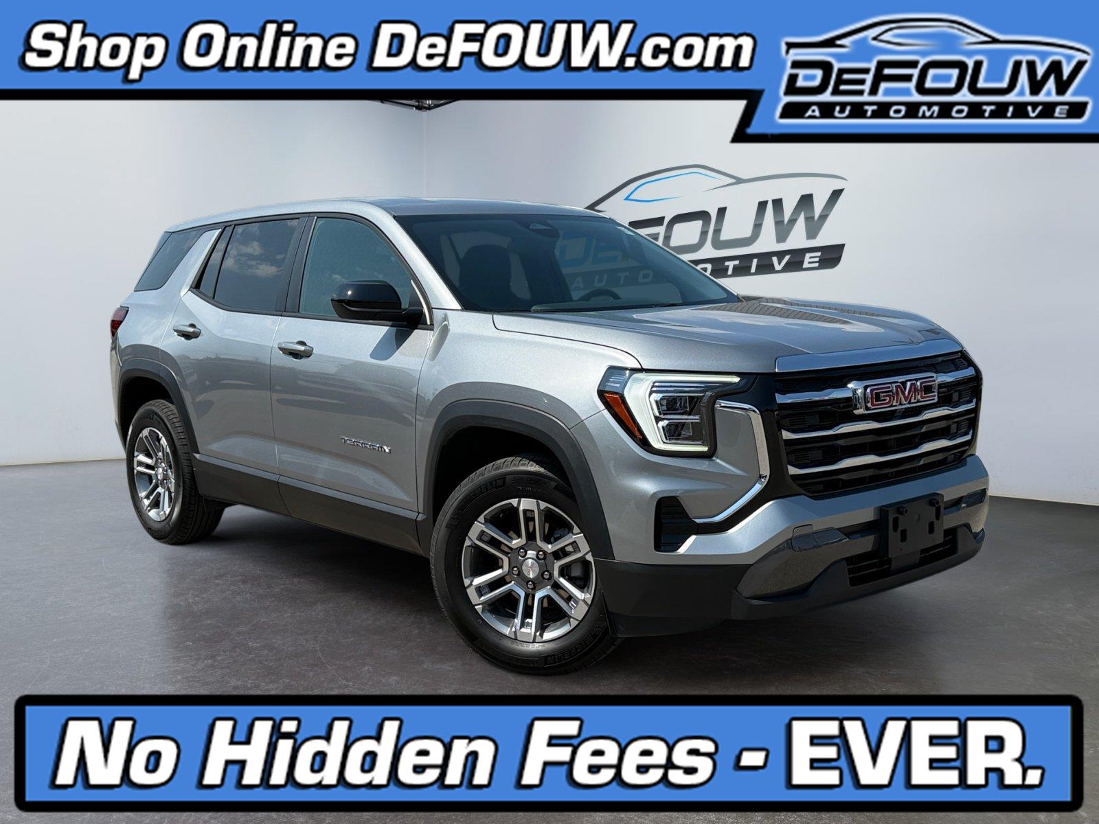 Sterling Metallic 2026 GMC Terrain SUV / Crossover Four-Wheel Drive 8-Speed Automatic Overdrive