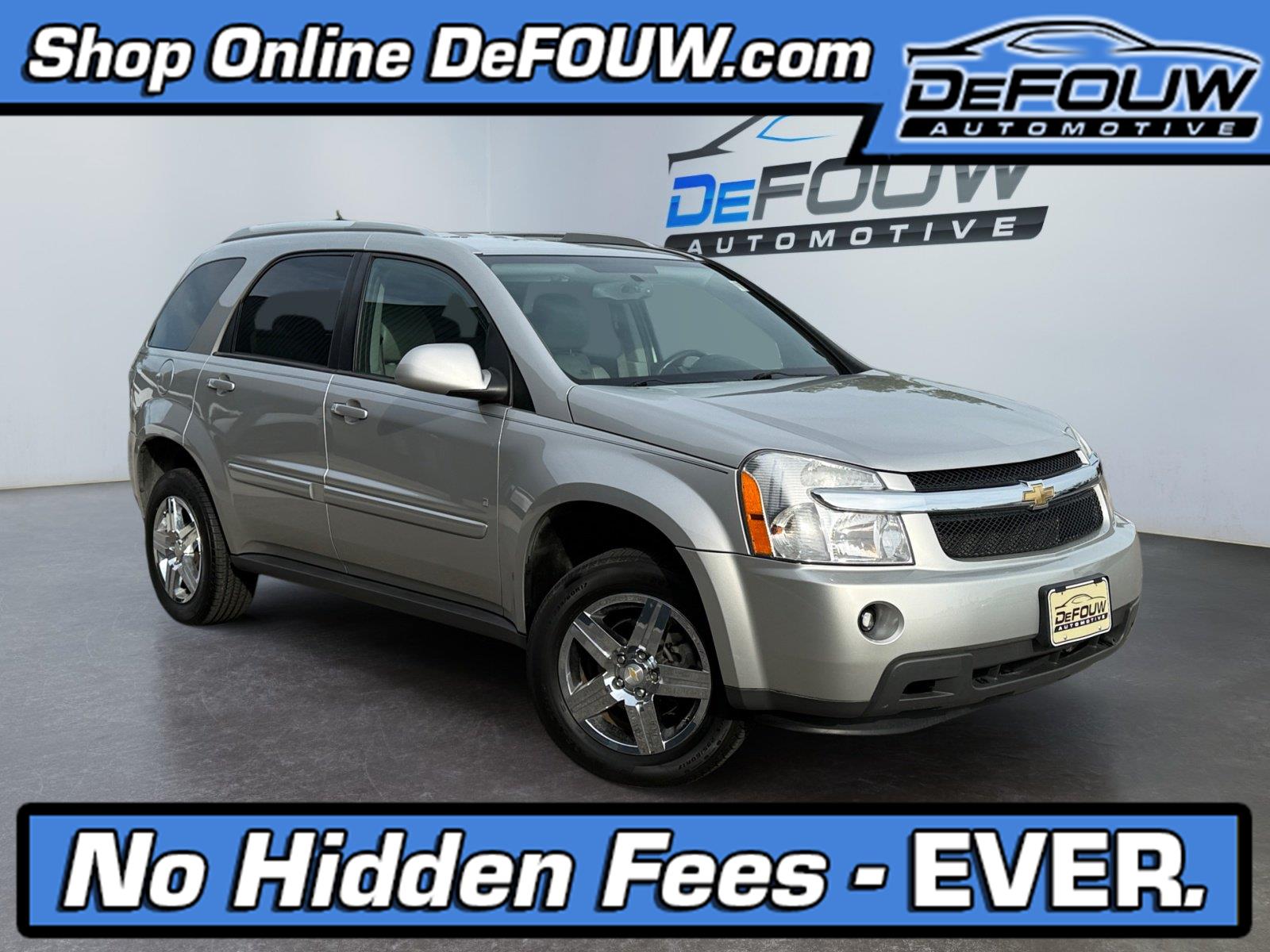 Silverstone Metallic 2008 Chevrolet Equinox SUV / Crossover All-Wheel Drive 5-Speed Automatic