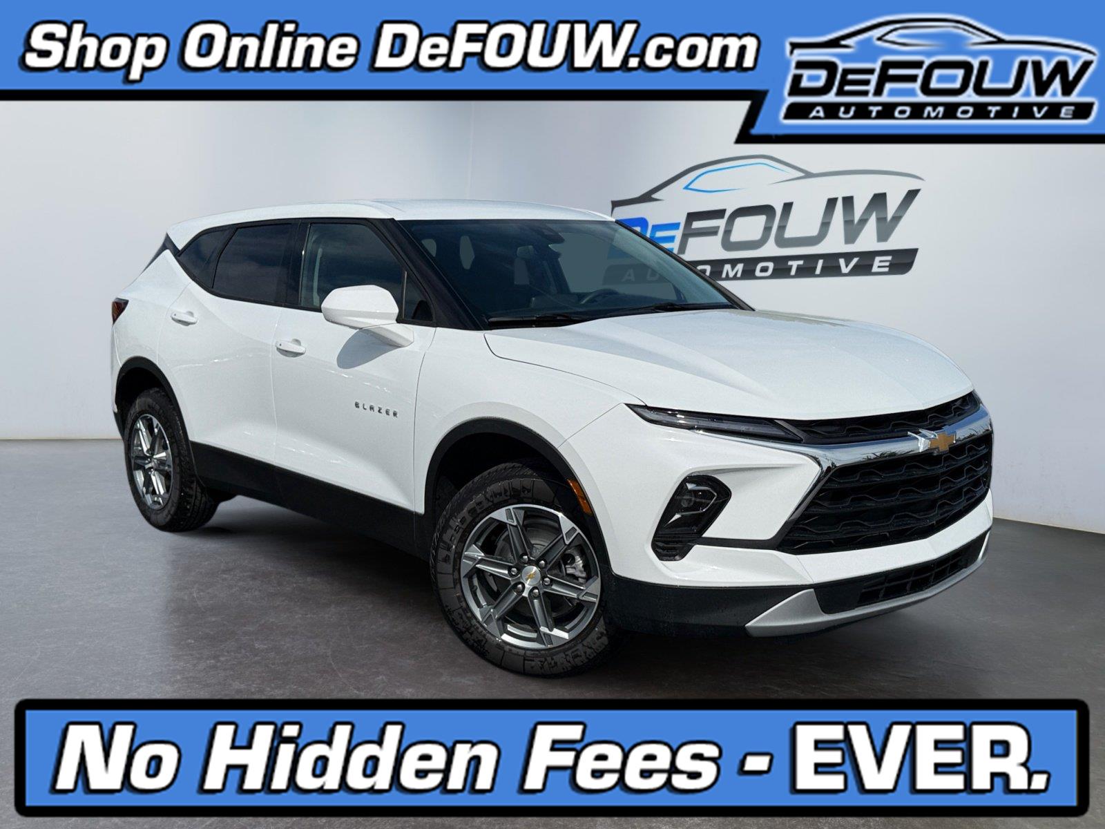 Summit White 2026 Chevrolet Blazer SUV / Crossover 9-Speed Automatic