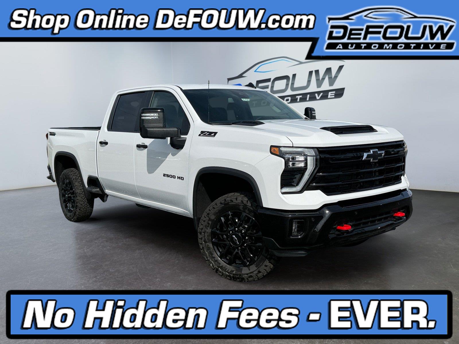 Summit White 2026 Chevrolet Silverado 2500HD Pickup Truck Four-Wheel Drive Automatic