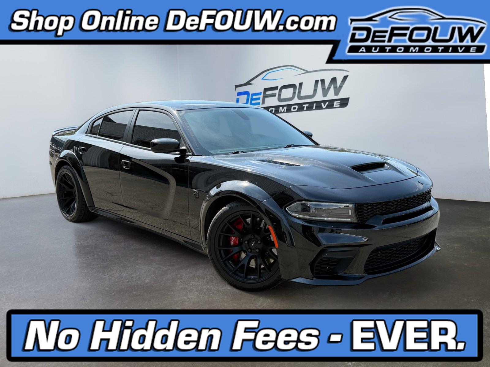 Pitch Black Clearcoat 2022 Dodge Charger Sedan Rear-Wheel Drive 8-Speed Automatic