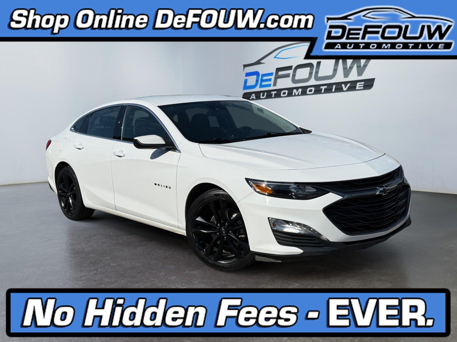 Summit White 2024 Chevrolet Malibu Sedan Front-Wheel Drive Continuously Variable Transmission