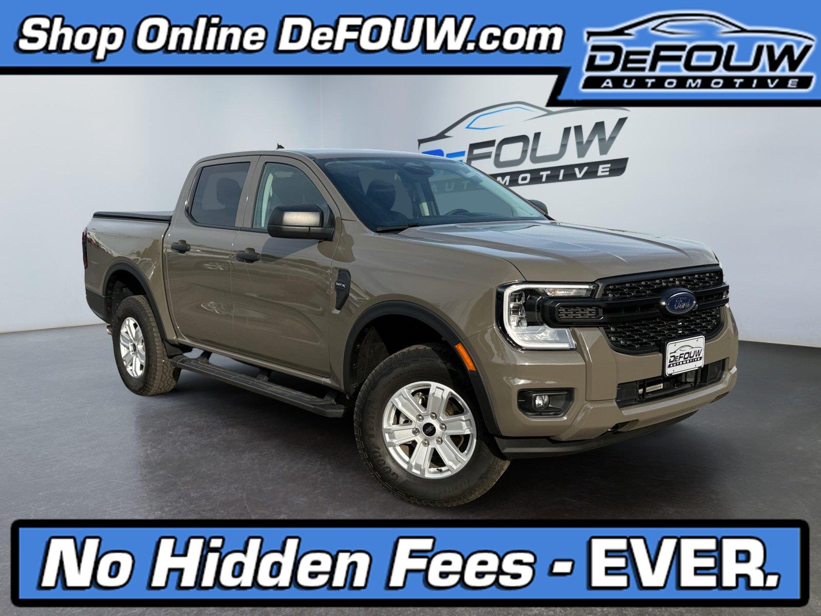 Marsh Gray 2026 Ford Ranger Pickup Truck Four-Wheel Drive Automatic