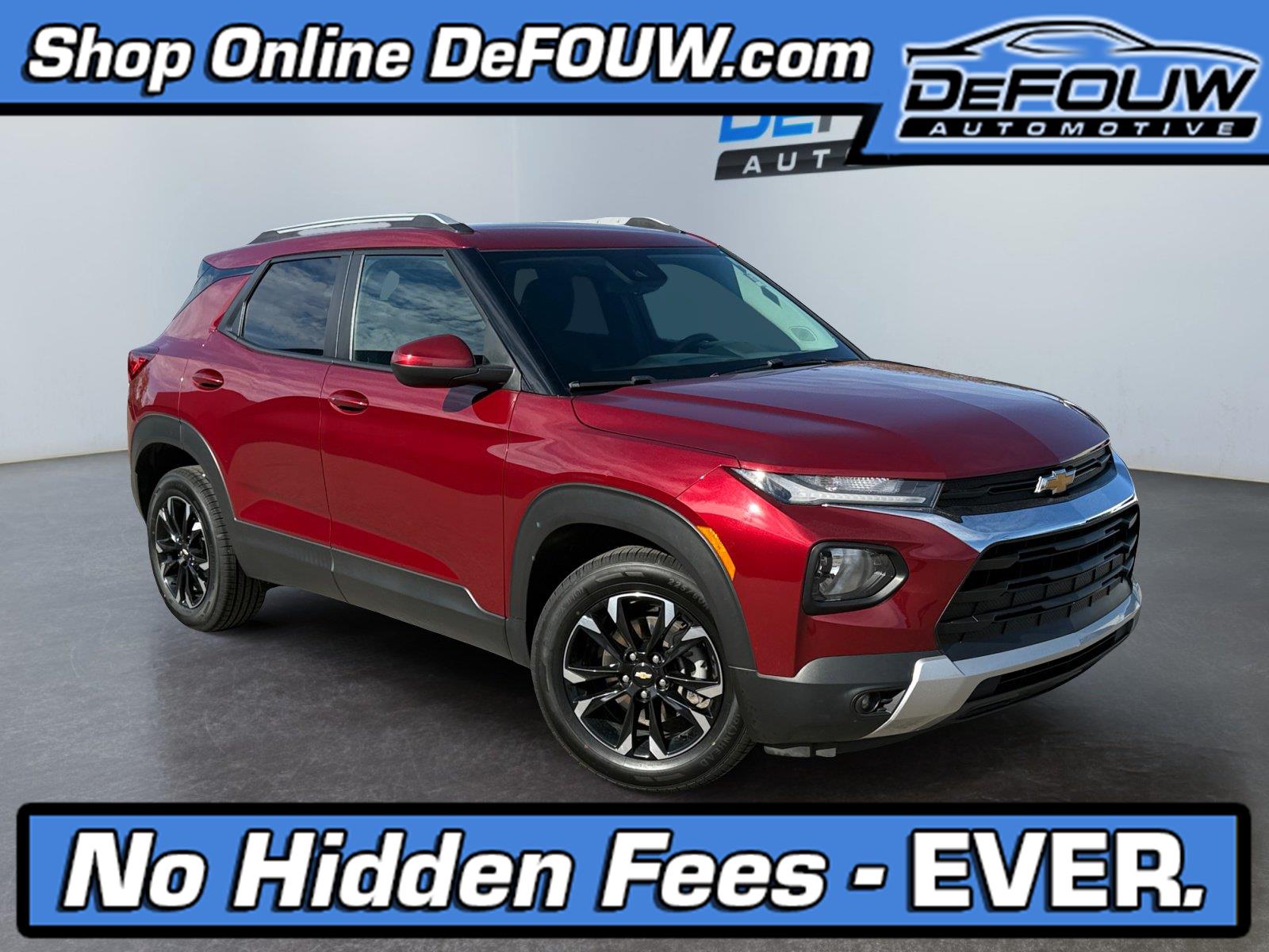 Red (Crimson Metallic) 2023 Chevrolet Trailblazer SUV / Crossover Front-Wheel Drive Continuously Variable Transmission