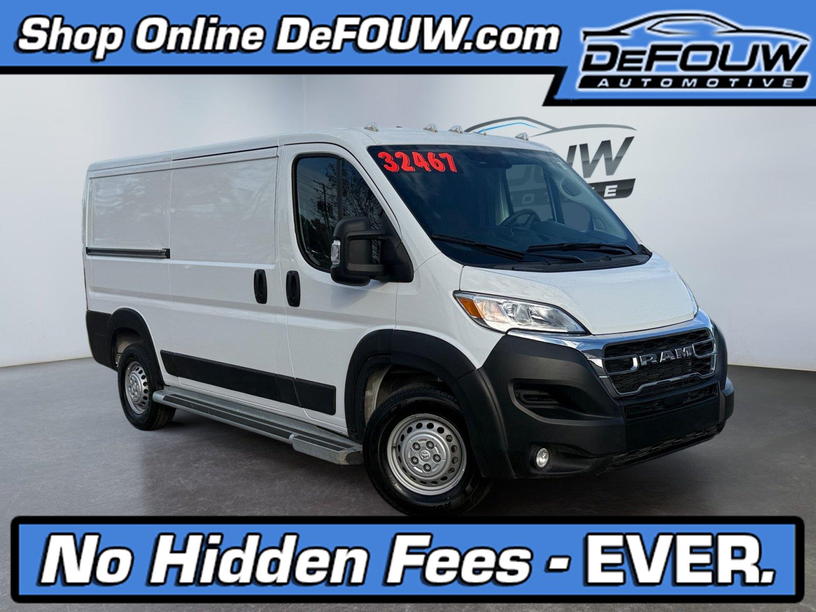 2025 RAM ProMaster 2500 Tradesman 136 Low Roof Cargo Van FWD