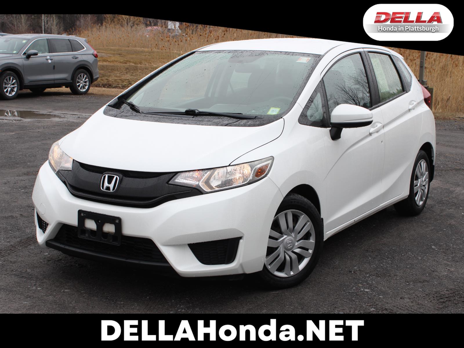 White Orchid Pearl 2016 Honda Fit LX Hatchback Front-Wheel Drive Continuously Variable Transmission