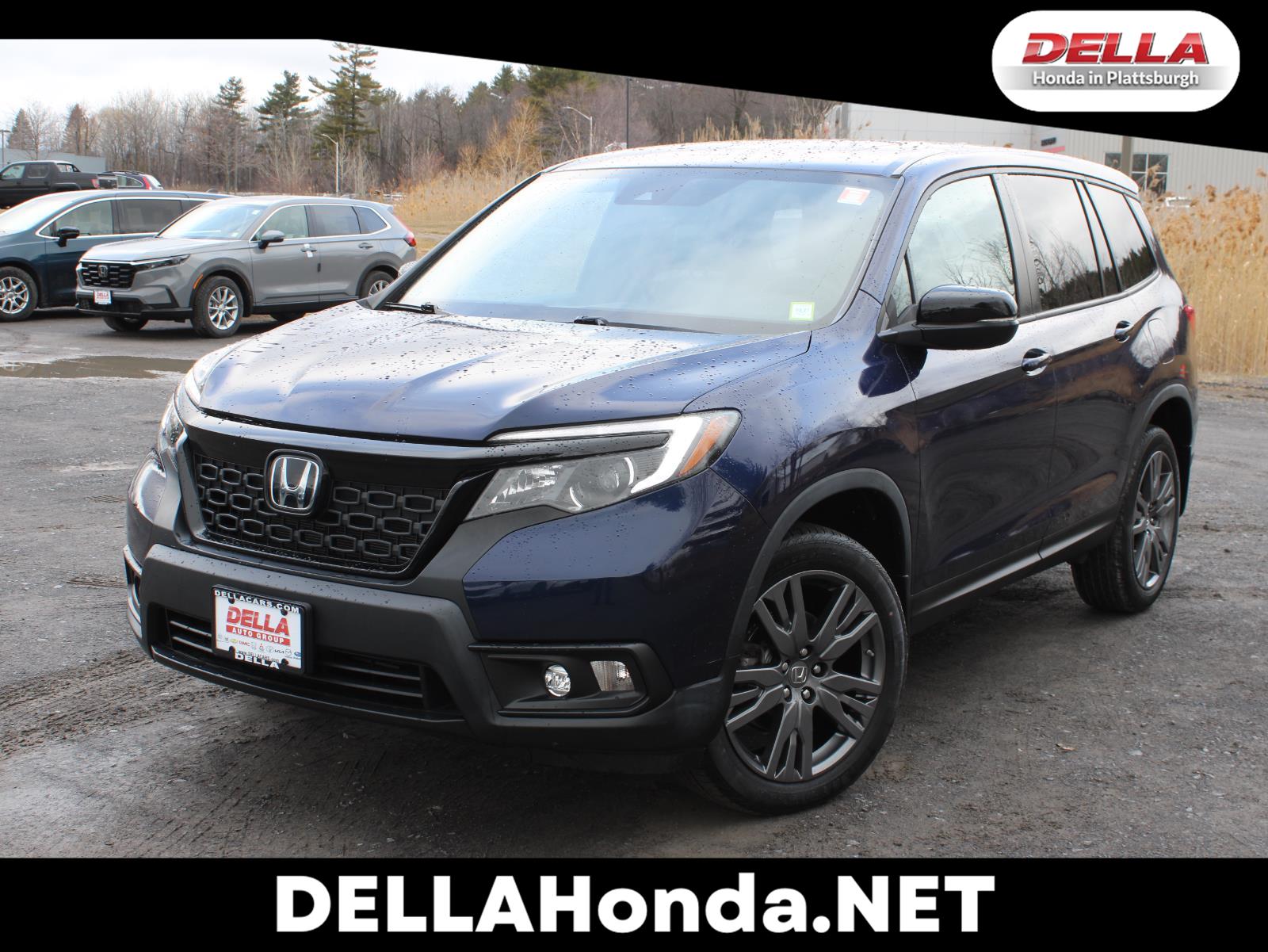 Black (Obsidian Blue Pearl) 2020 Honda Passport EX-L AWD SUV / Crossover All-Wheel Drive Automatic
