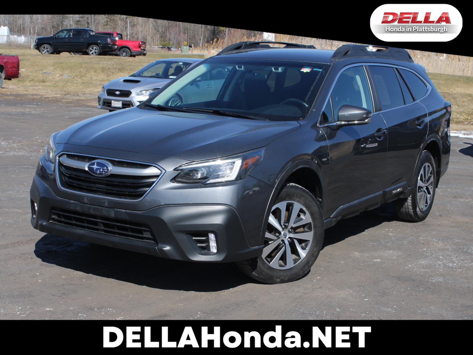 Magnetite Gray Metallic 2020 Subaru Outback Premium AWD SUV / Crossover All-Wheel Drive Continuously Variable Transmission