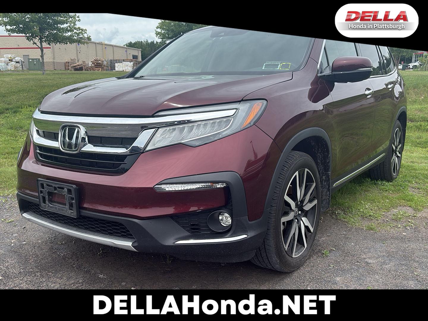 Red 2022 Honda Pilot SUV / Crossover All-Wheel Drive Automatic