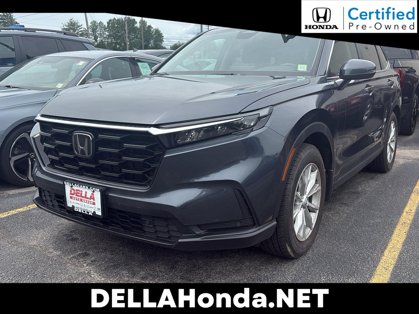 Meteorite Gray Metallic 2024 Honda CR-V SUV / Crossover All-Wheel Drive Continuously Variable Transmission