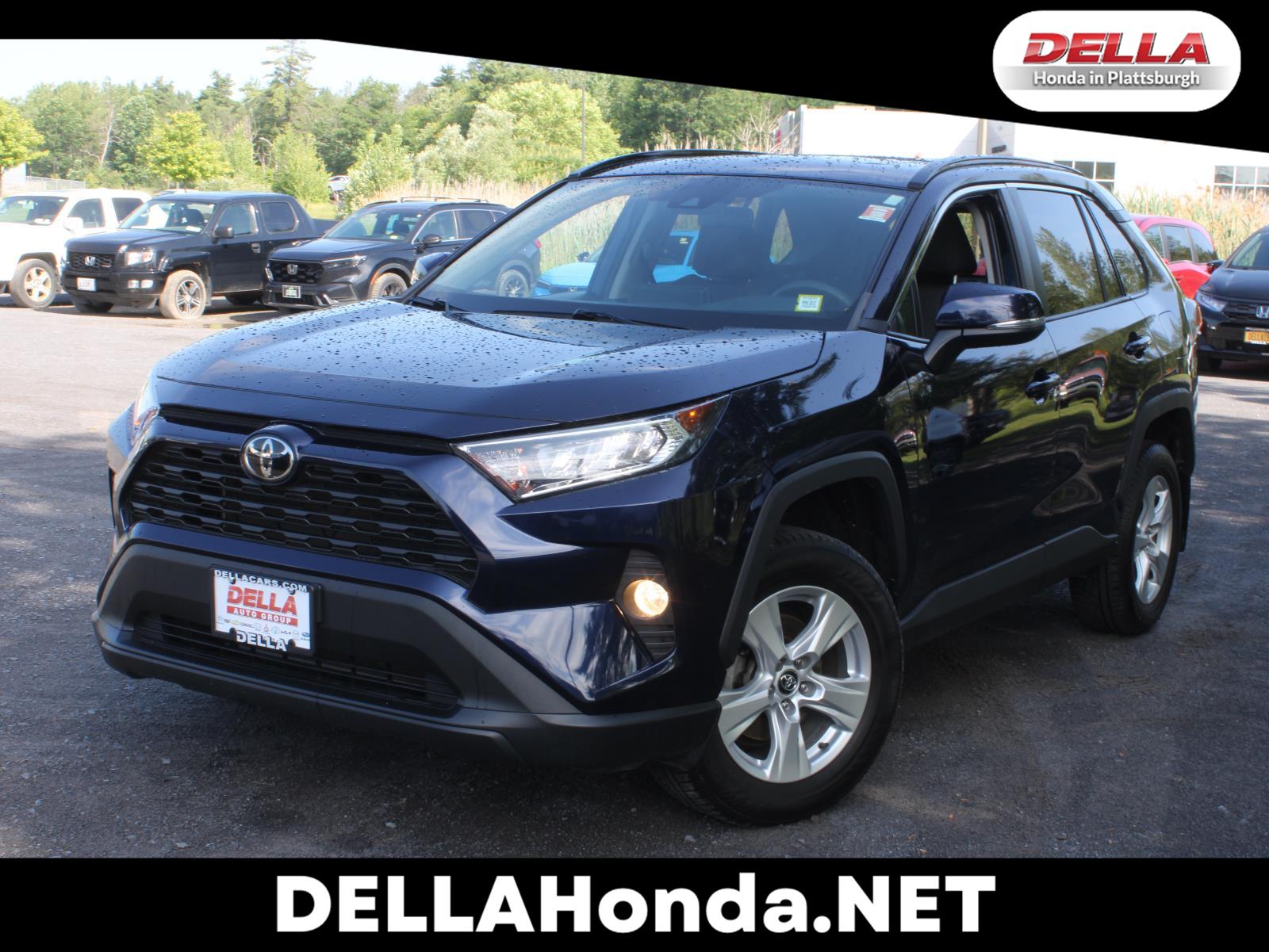 Blue 2021 Toyota RAV4 SUV / Crossover All-Wheel Drive Automatic