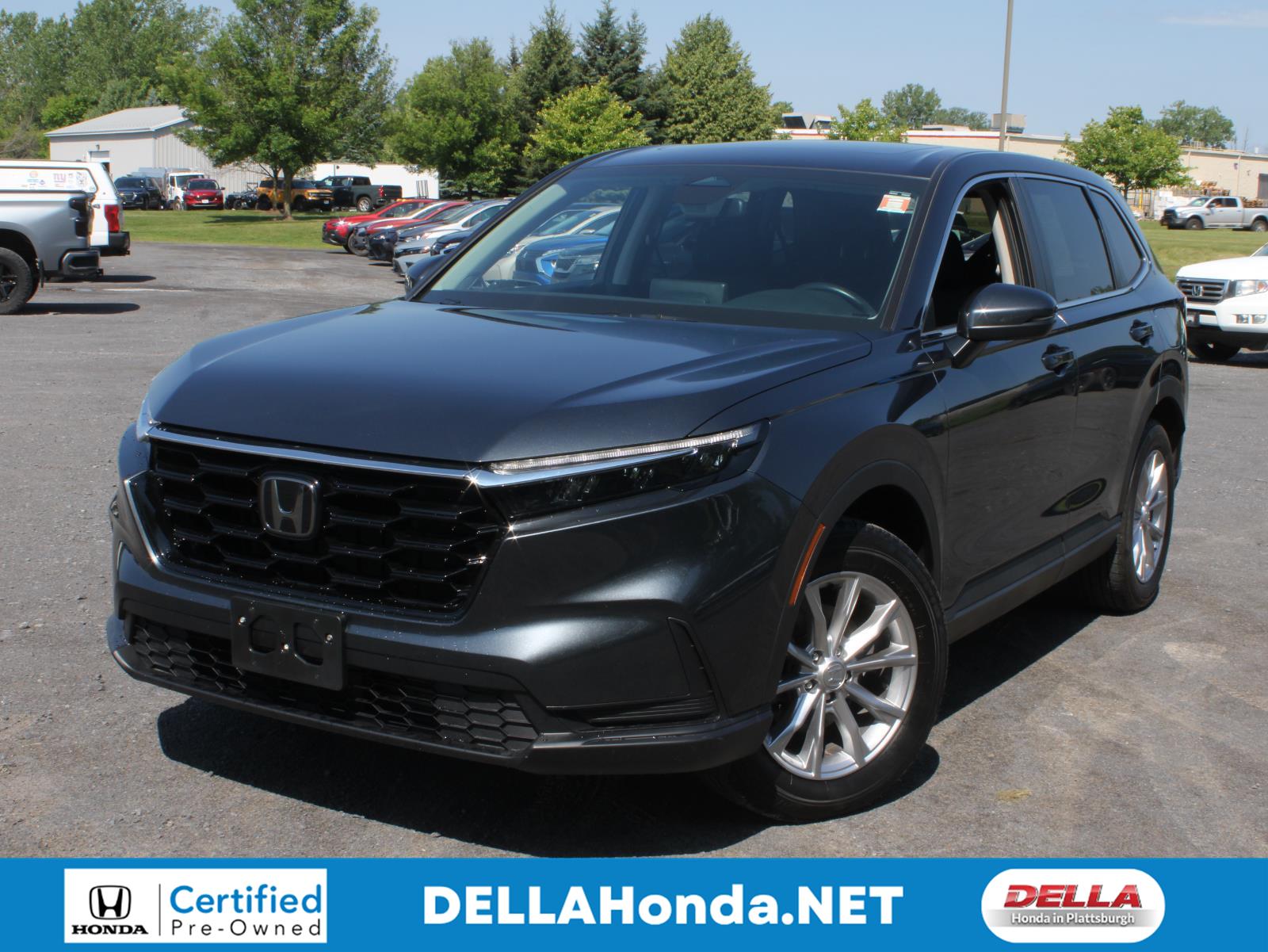 Gray 2024 Honda CR-V SUV / Crossover All-Wheel Drive Automatic