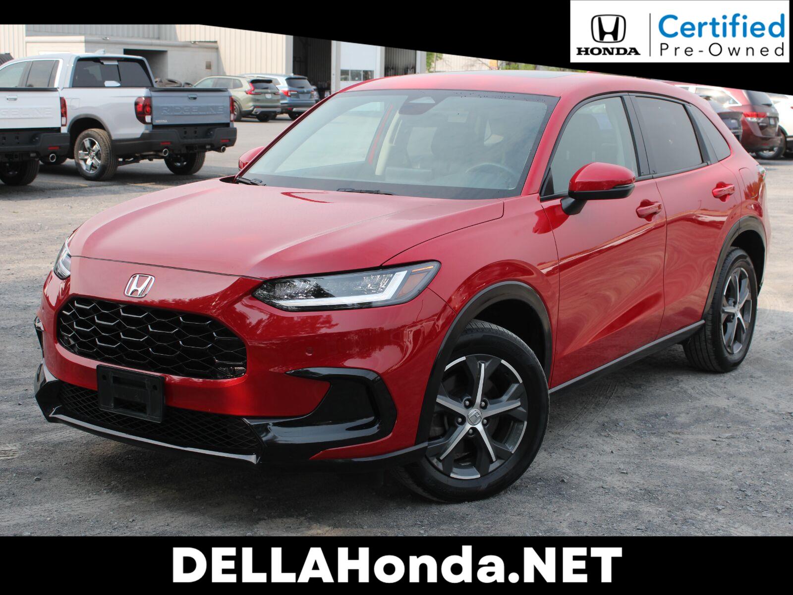 Milano Red 2024 Honda HR-V SUV / Crossover All-Wheel Drive Continuously Variable Transmission