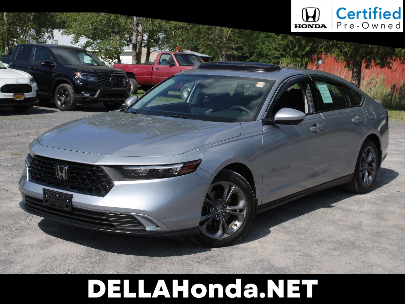 Lunar Silver Metallic 2023 Honda Accord Sedan Front-Wheel Drive Continuously Variable Transmission