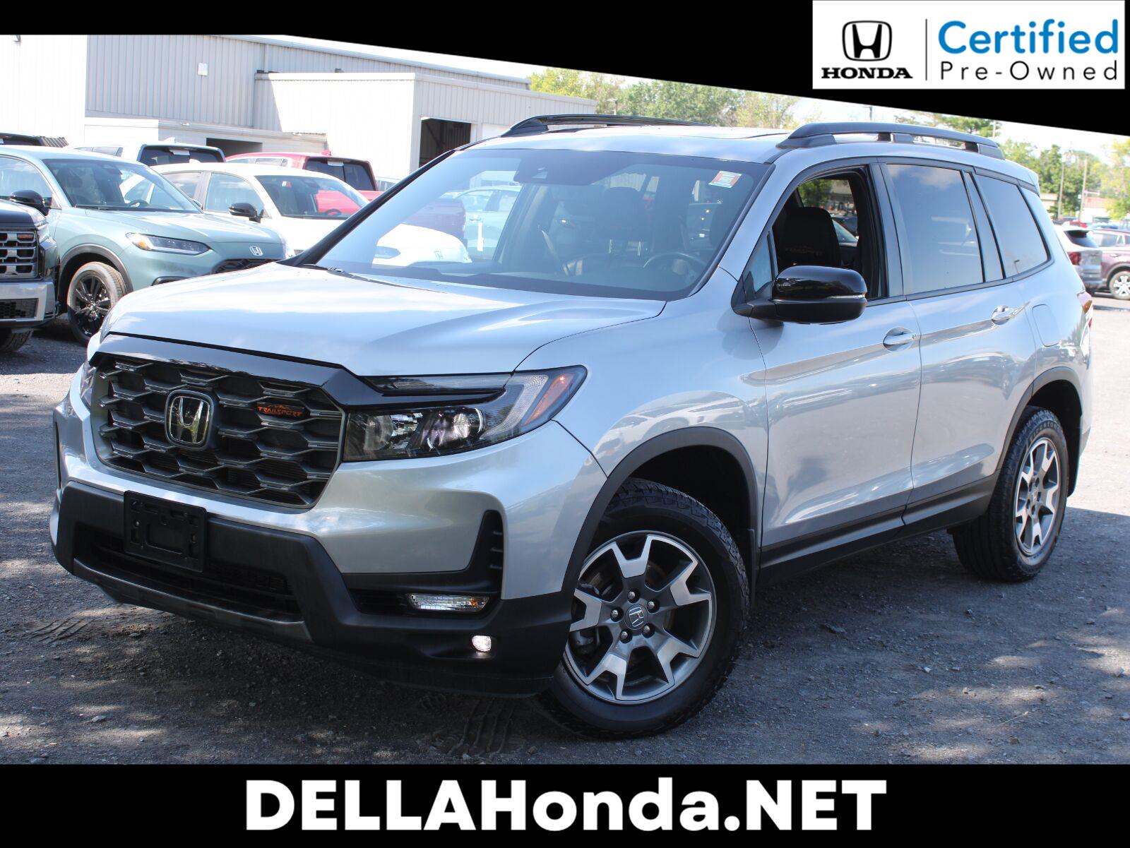 Lunar Silver Metallic 2023 Honda Passport SUV / Crossover All-Wheel Drive Automatic