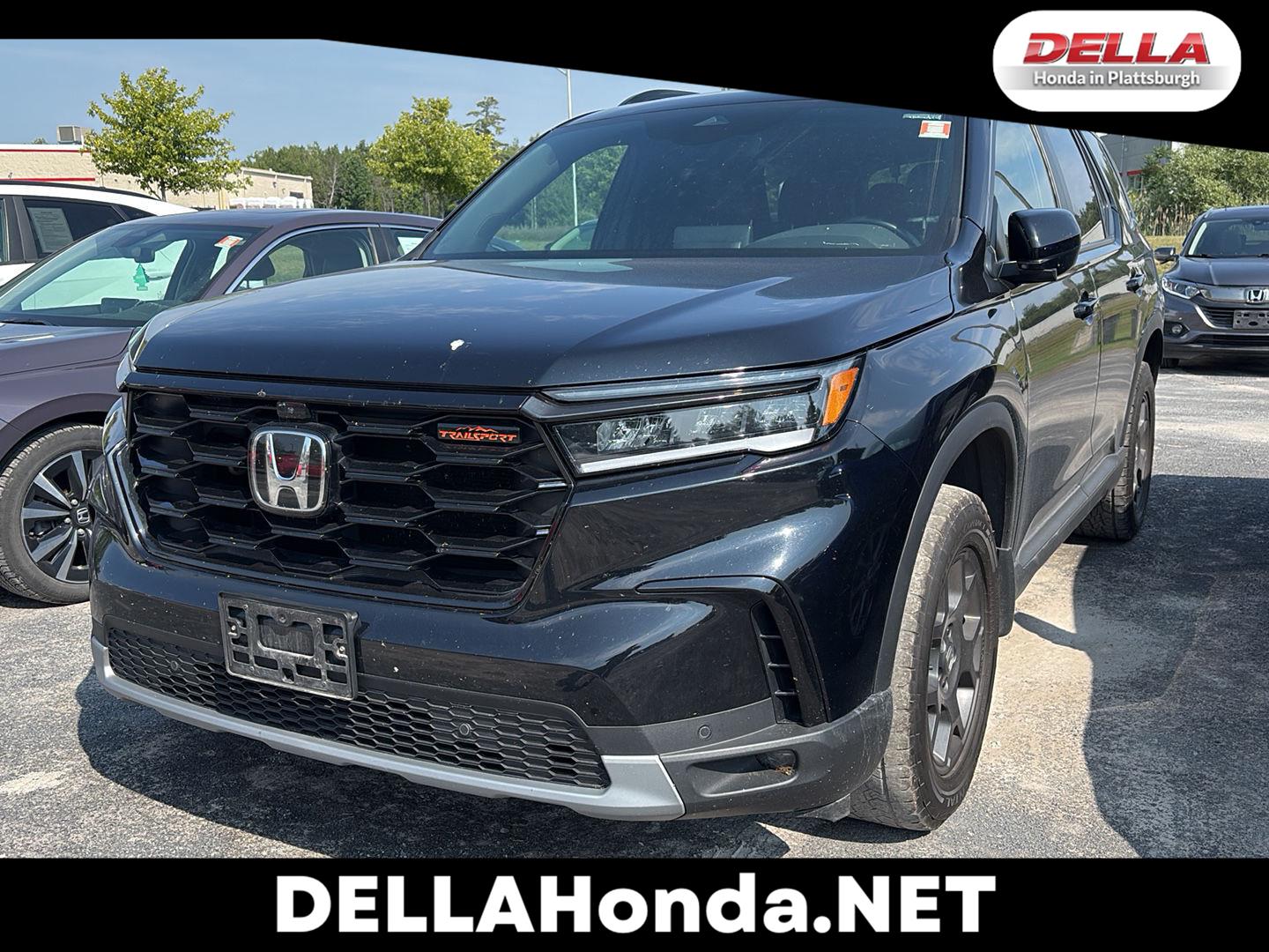 Crystal Black Pearl 2025 Honda Pilot SUV / Crossover All-Wheel Drive Automatic