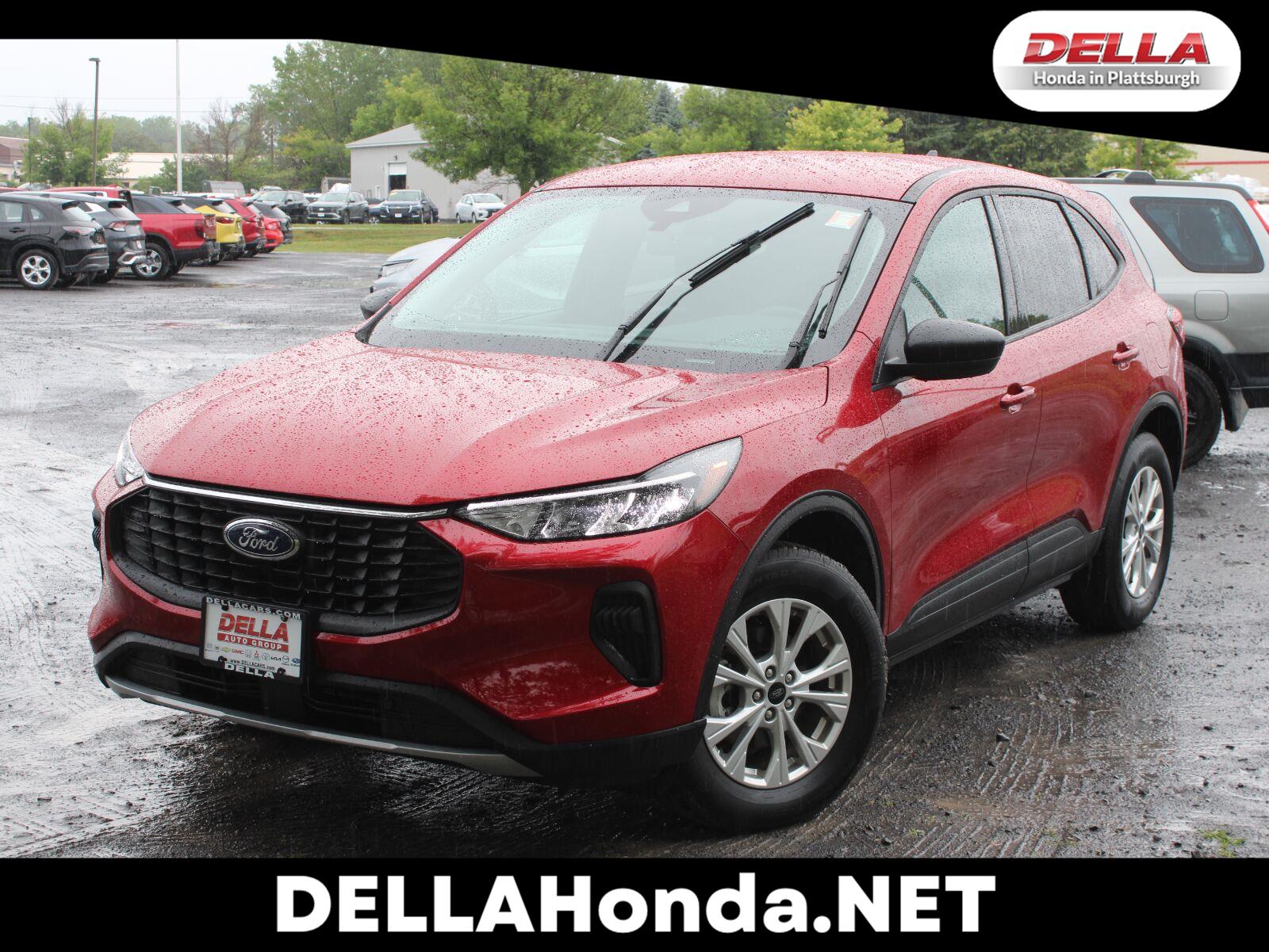 Rapid Red Metallic Tinted Clearcoat 2025 Ford Escape SUV / Crossover All-Wheel Drive 8-Speed Automatic