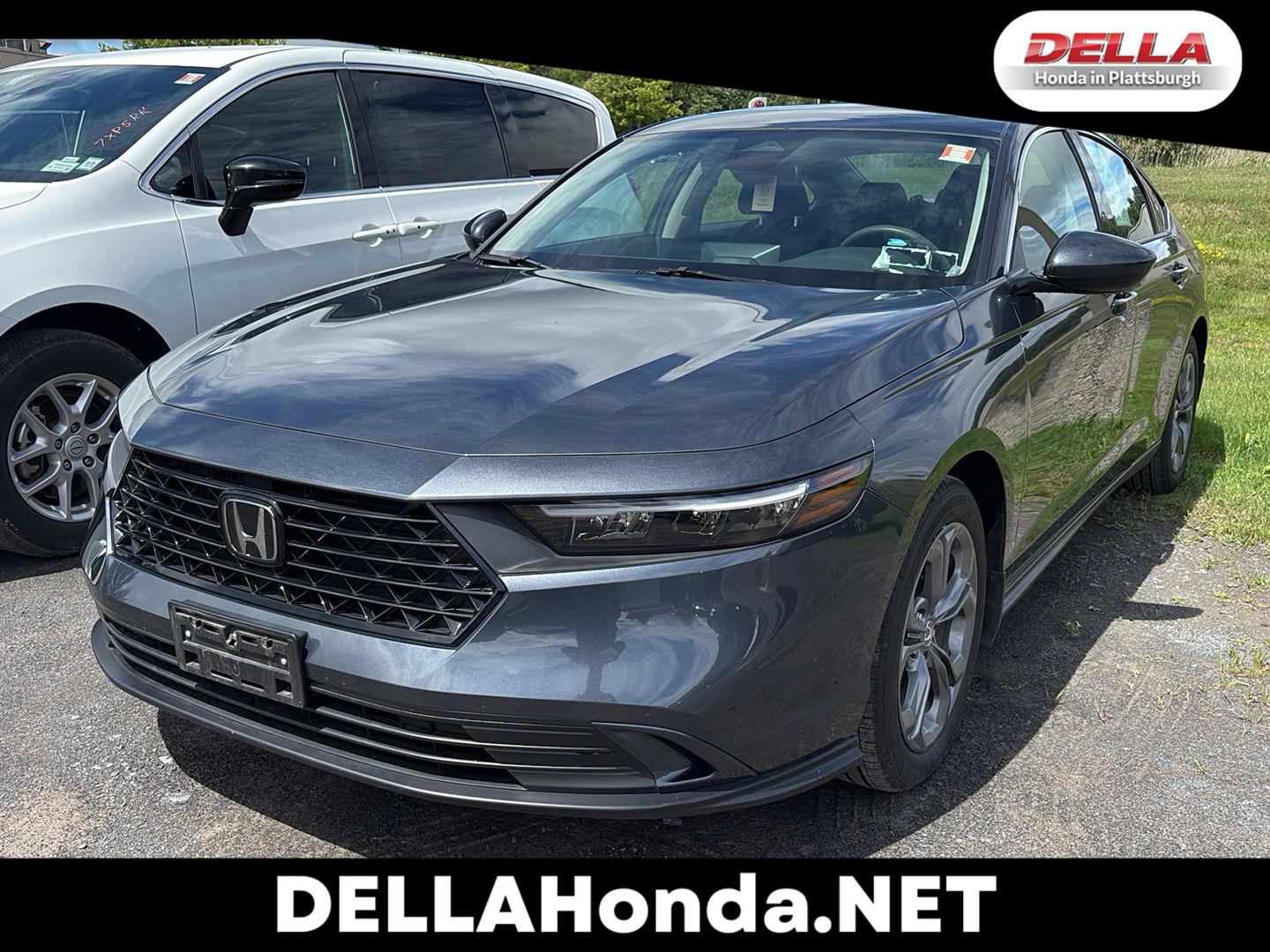 Meteorite Gray Metallic 2024 Honda Accord Sedan Front-Wheel Drive Continuously Variable Transmission