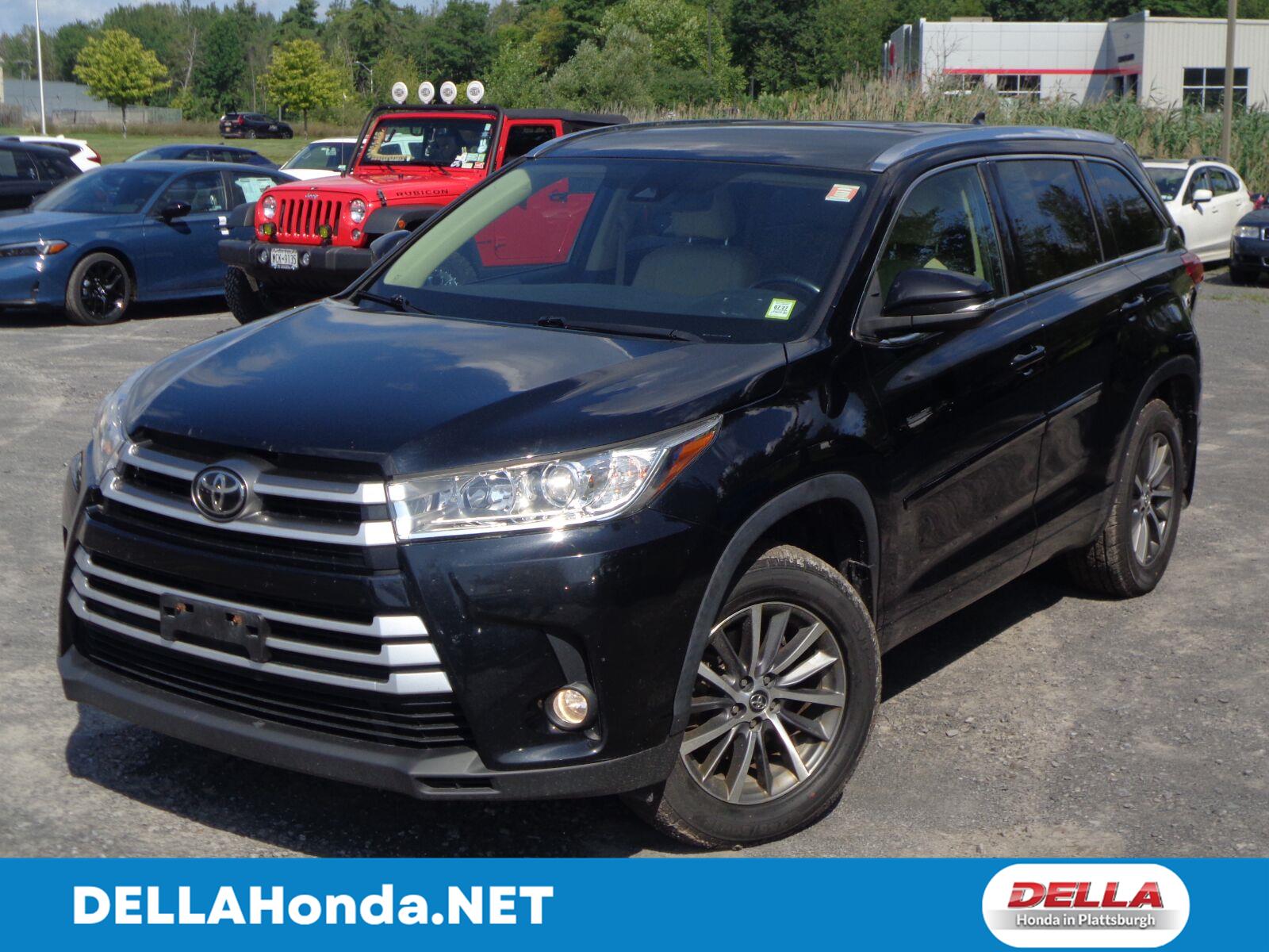 2018 Toyota Highlander Negro (Midnight Black Metallic) SUV/Crossover Tracción en las cuatro ruedas Automática