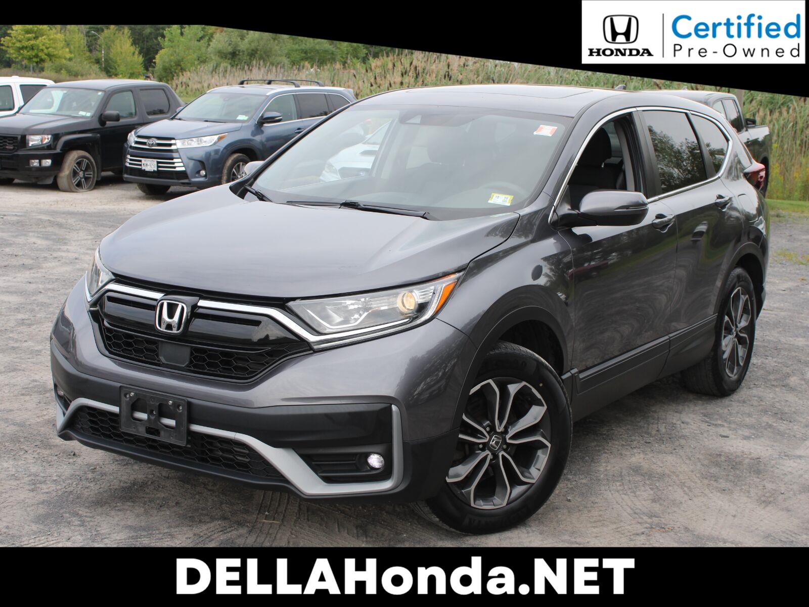 Gray (Modern Steel Metallic) 2022 Honda CR-V SUV / Crossover All-Wheel Drive Continuously Variable Transmission