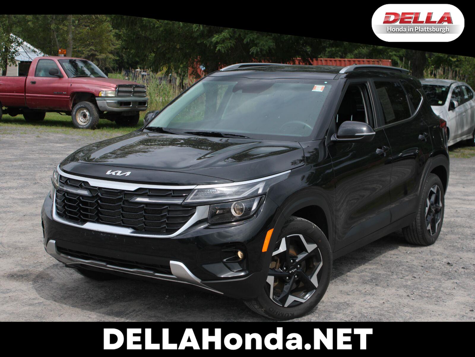 Fusion Black 2024 Kia Seltos SUV / Crossover All-Wheel Drive Continuously Variable Transmission