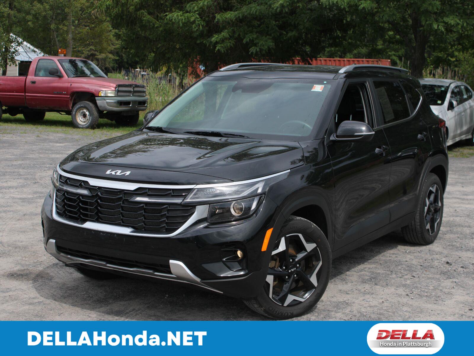 Fusion Black 2024 Kia Seltos SUV / Crossover All-Wheel Drive Continuously Variable Transmission