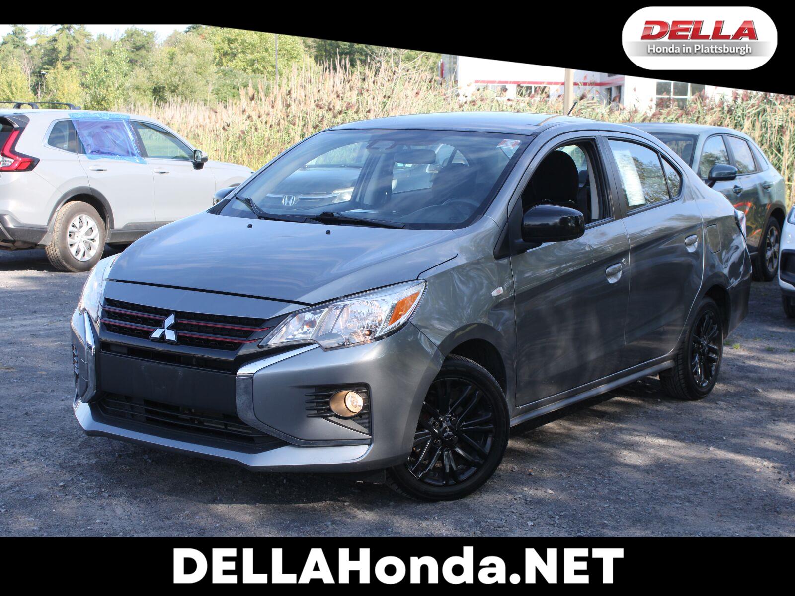Mercury Gray Metallic 2022 Mitsubishi Mirage G4 Sedan Front-Wheel Drive Continuously Variable Transmission