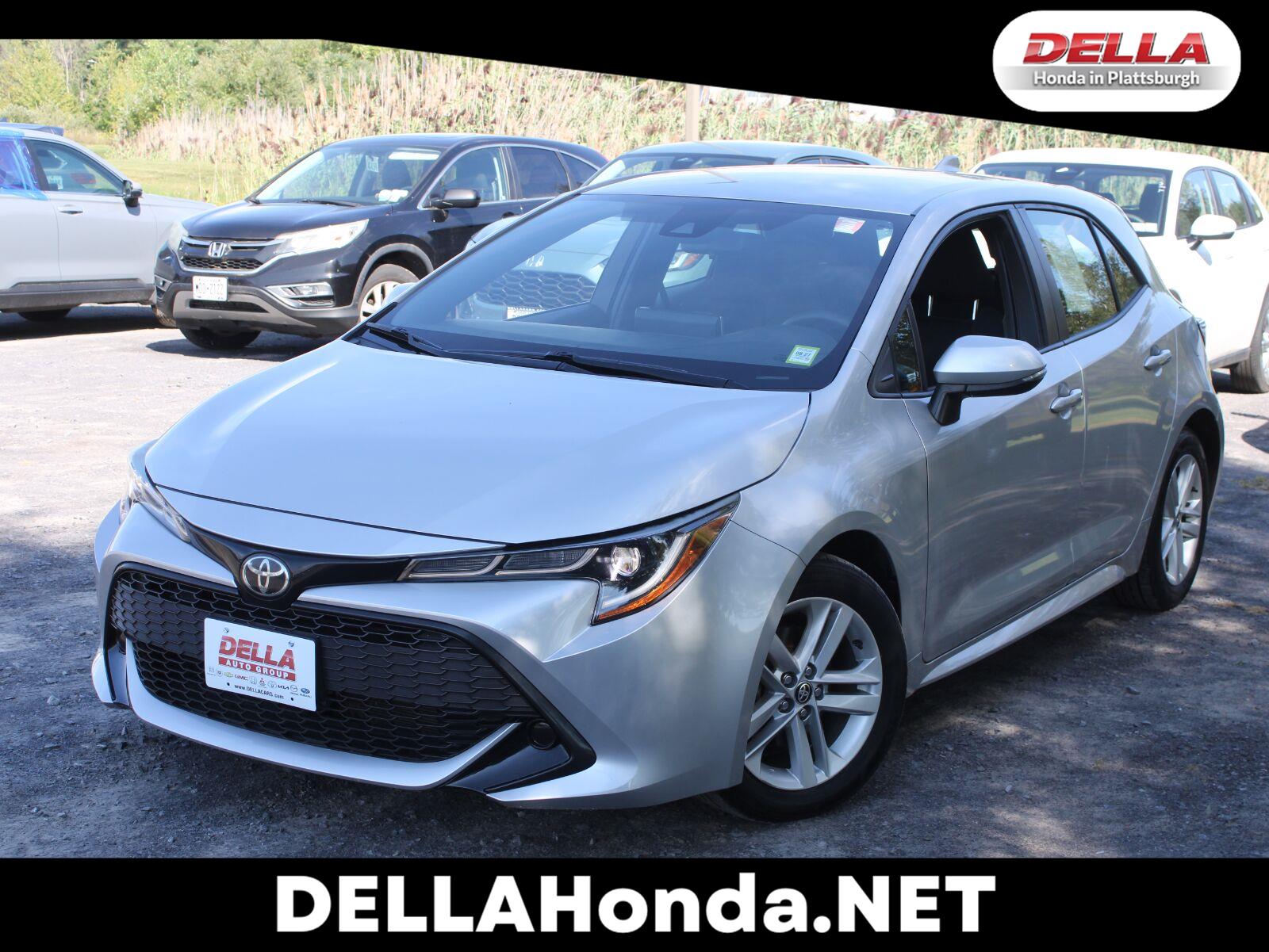 Classic Silver Metallic 2019 Toyota Corolla Hatchback Hatchback Front-Wheel Drive Automatic