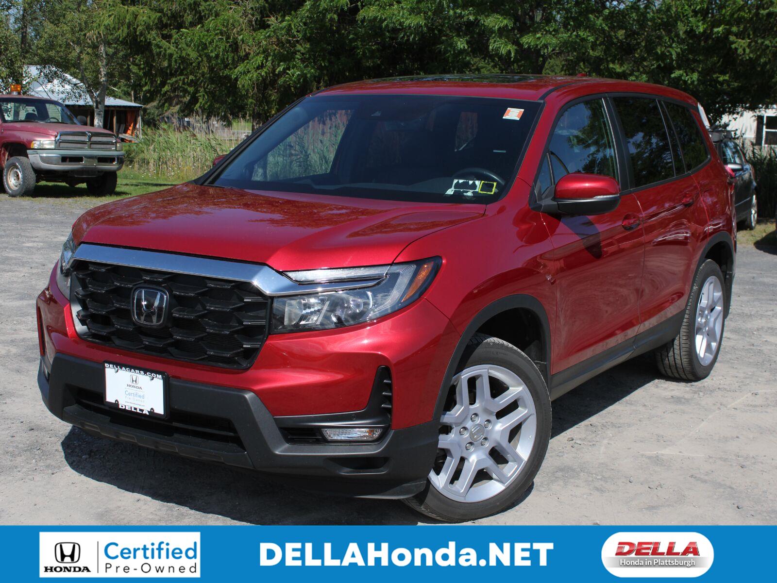 Radiant Red Metallic II 2025 Honda Passport SUV / Crossover All-Wheel Drive Automatic
