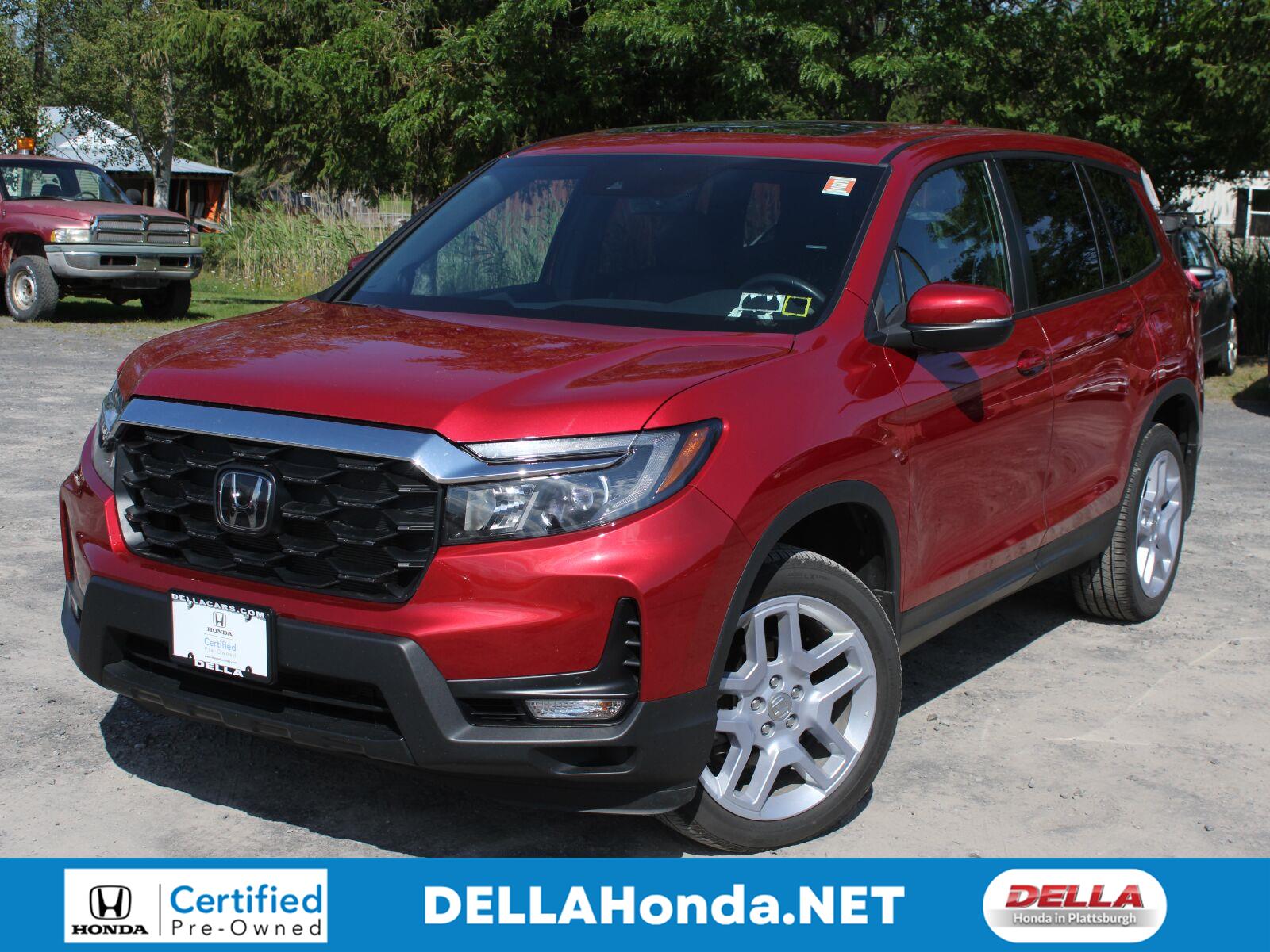 Radiant Red Metallic II 2025 Honda Passport SUV / Crossover All-Wheel Drive Automatic