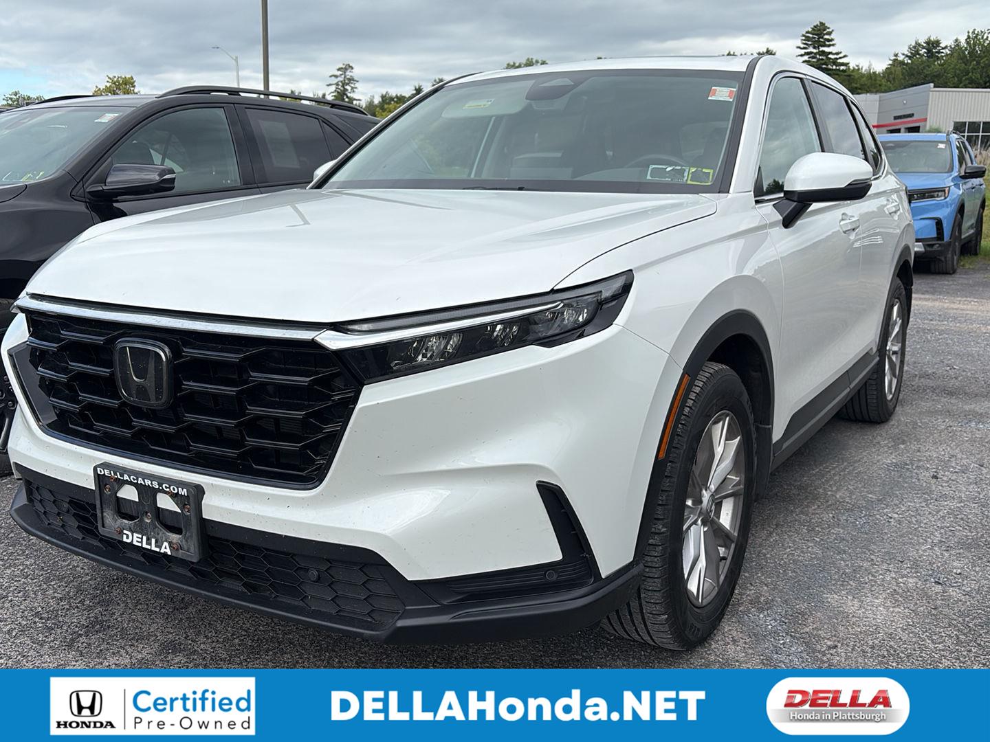 Platinum White Pearl 2024 Honda CR-V SUV / Crossover All-Wheel Drive Continuously Variable Transmission