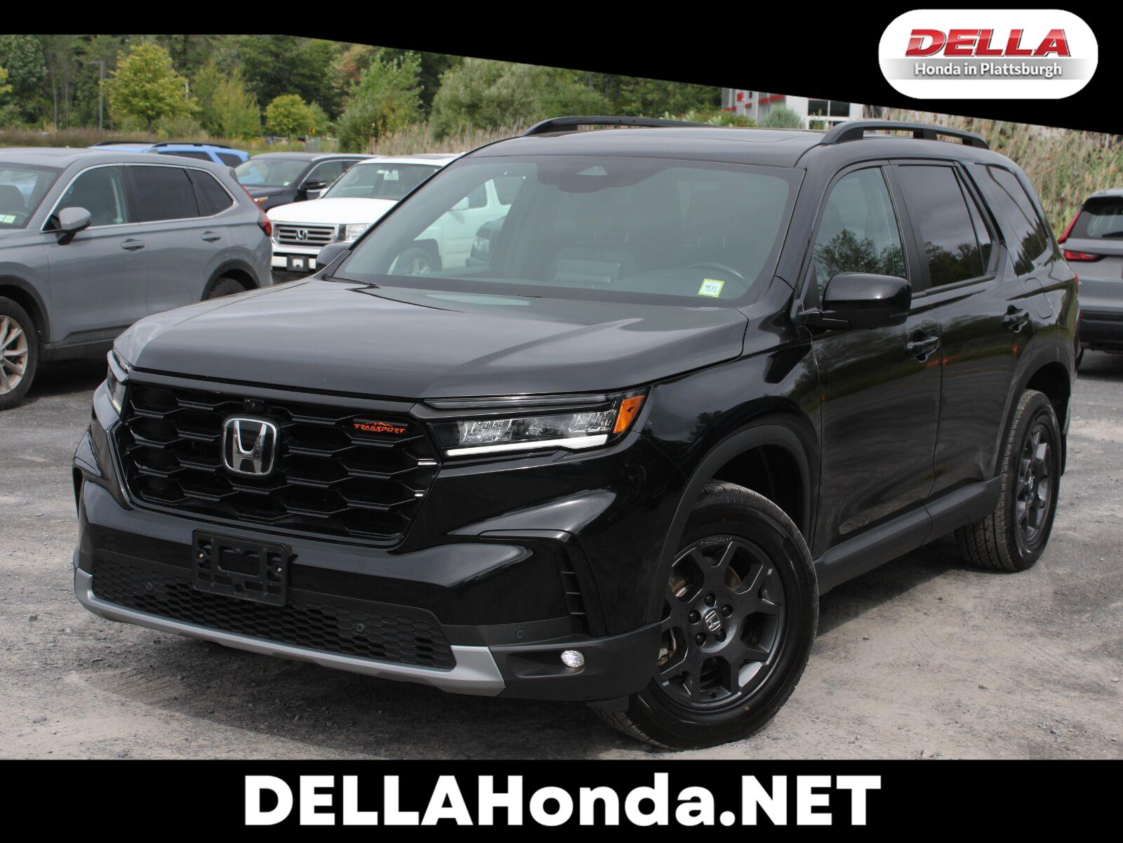 Crystal Black Pearl 2025 Honda Pilot SUV / Crossover All-Wheel Drive Automatic