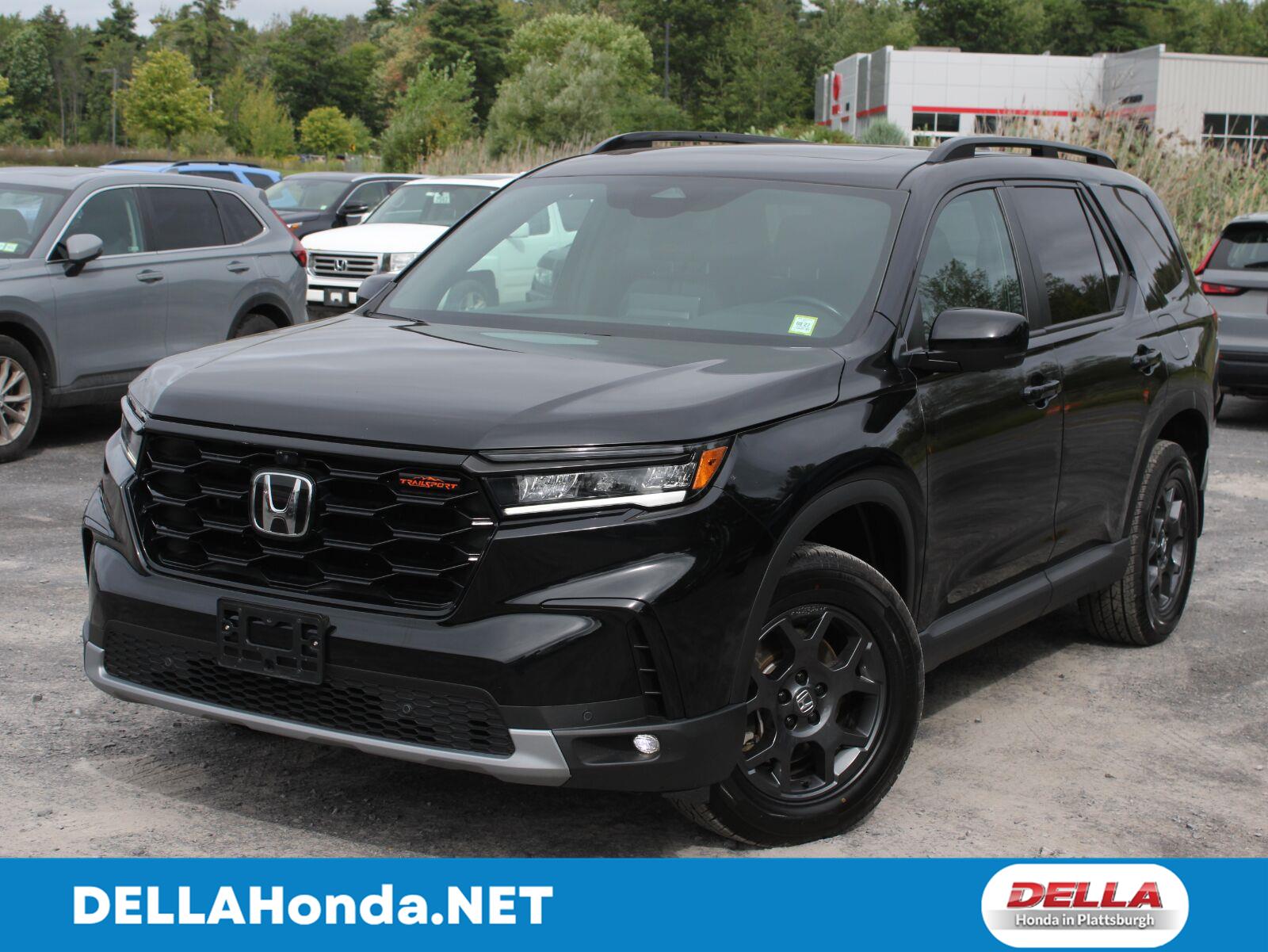 Crystal Black Pearl 2025 Honda Pilot SUV / Crossover All-Wheel Drive Automatic