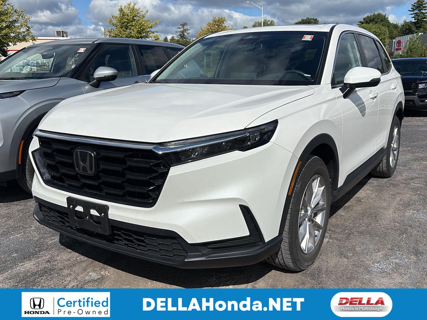 Platinum White Pearl 2025 Honda CR-V SUV / Crossover All-Wheel Drive Continuously Variable Transmission