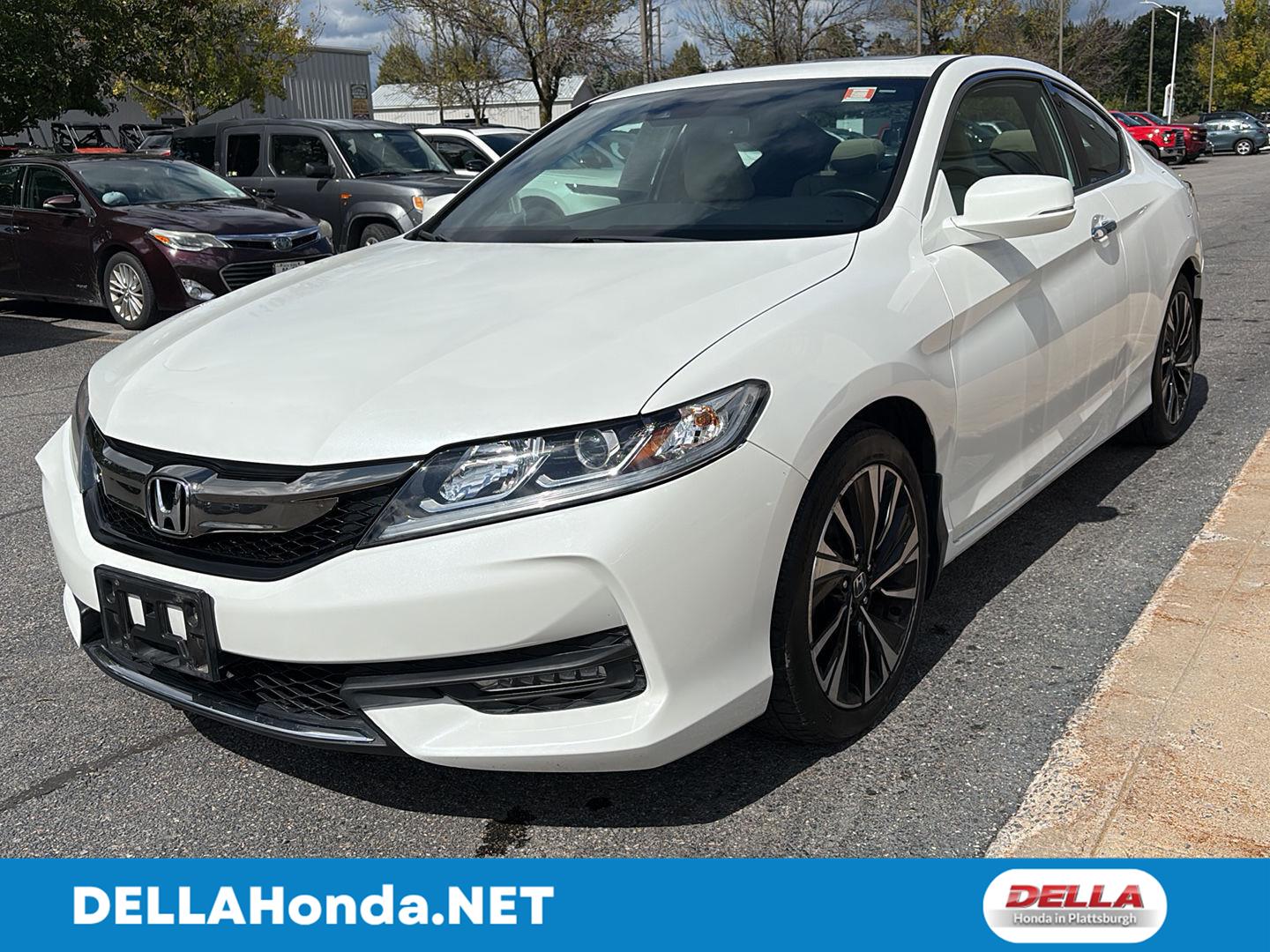 White Orchid Pearl 2016 Honda Accord Coupe Coupe Front-Wheel Drive Automatic