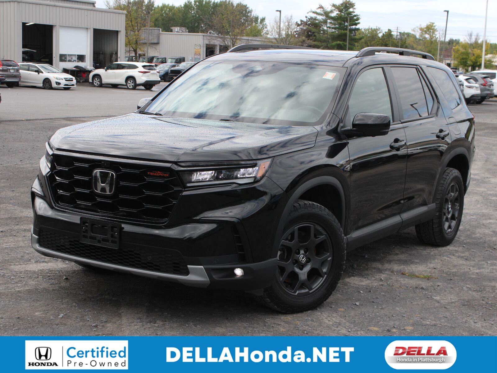 Crystal Black Pearl 2023 Honda Pilot SUV / Crossover All-Wheel Drive Automatic