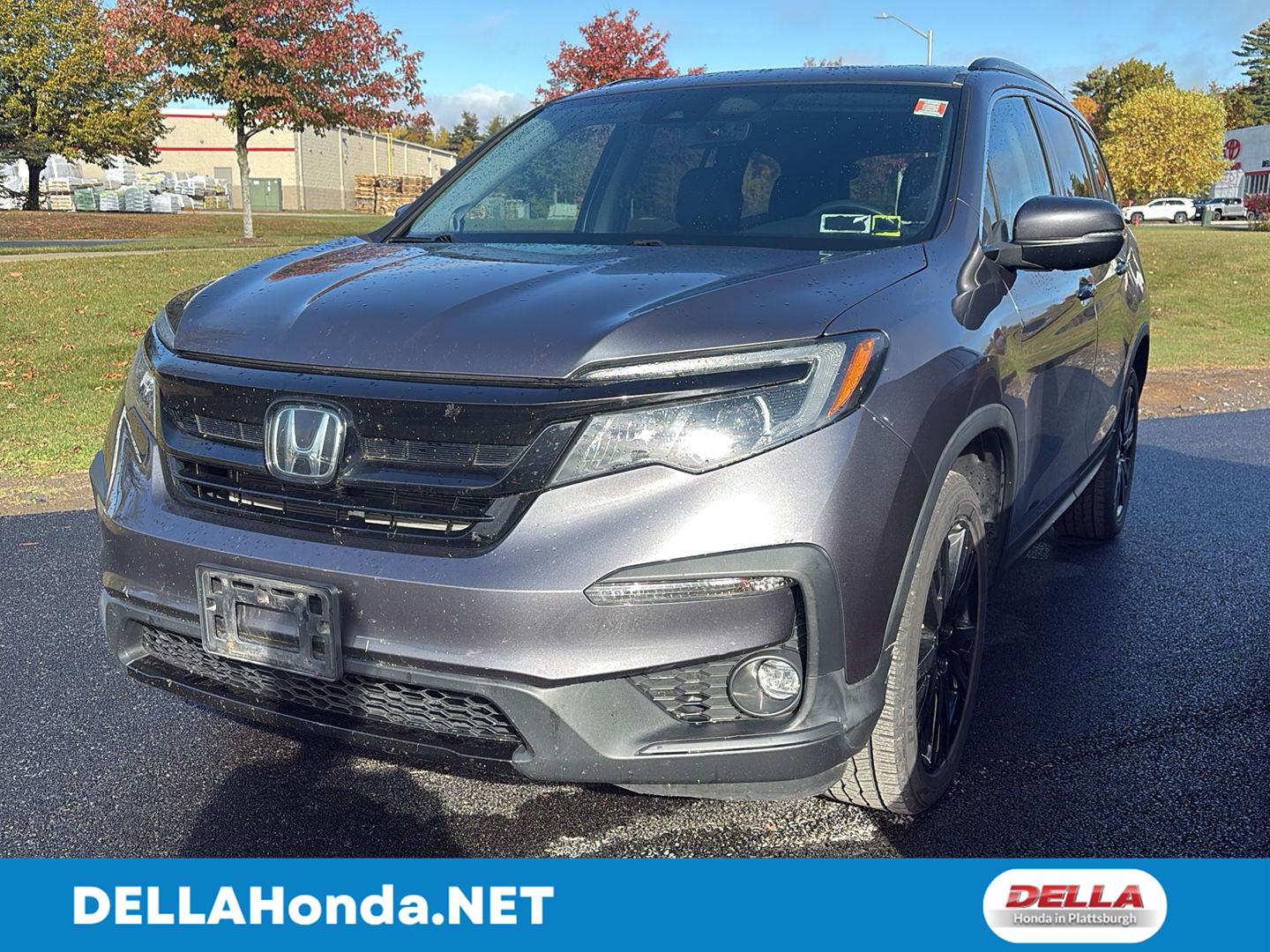 Gray (Modern Steel Metallic) 2021 Honda Pilot SUV / Crossover All-Wheel Drive Automatic