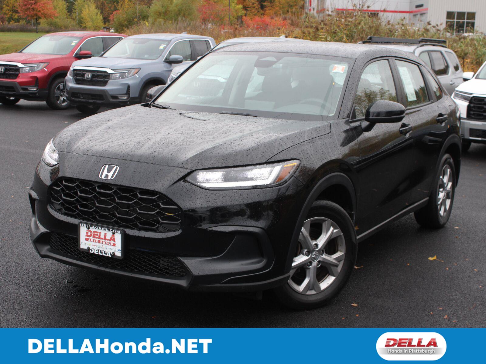 Crystal Black Pearl 2024 Honda HR-V SUV / Crossover All-Wheel Drive Continuously Variable Transmission