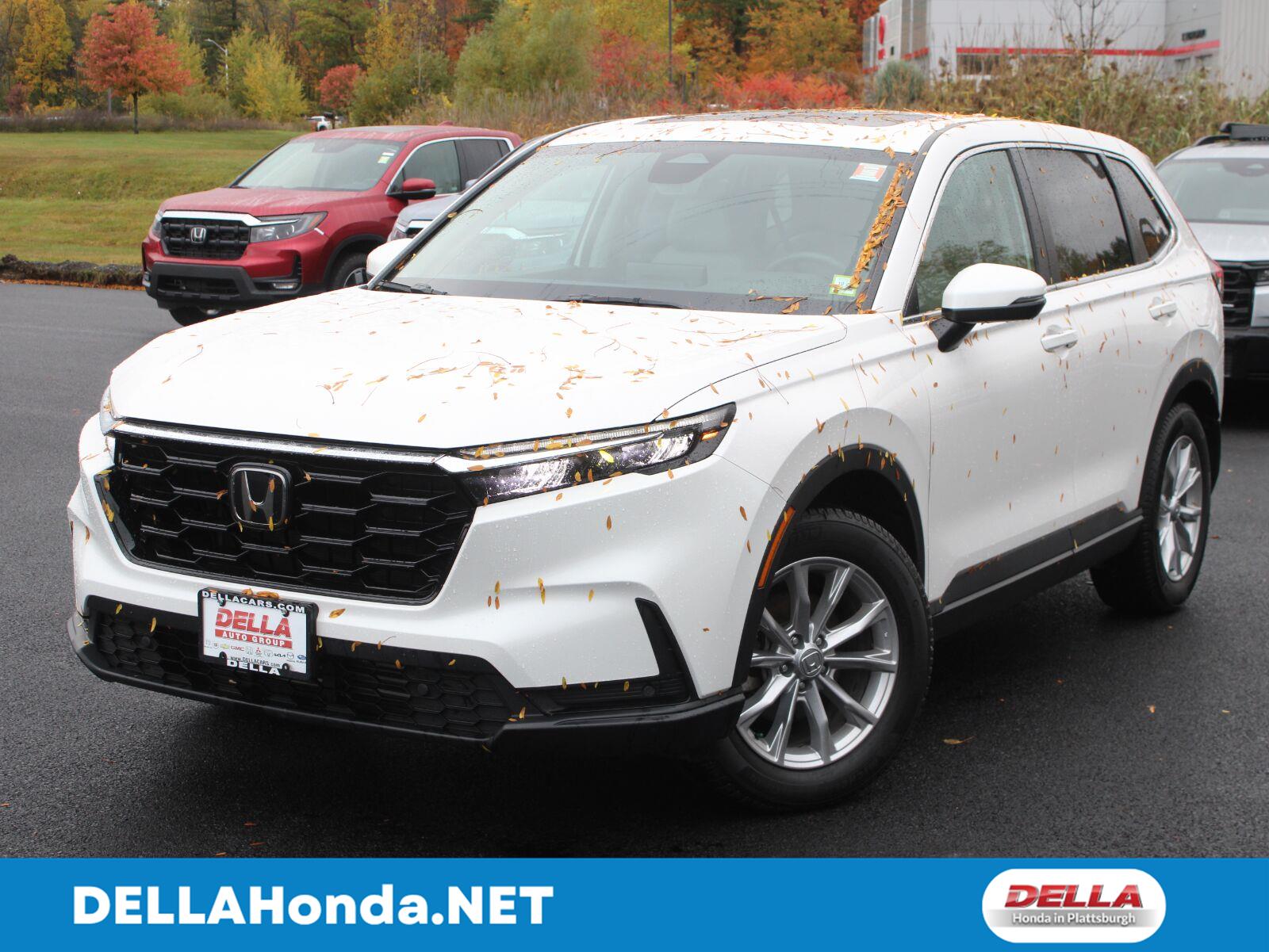 Platinum White Pearl 2024 Honda CR-V SUV / Crossover All-Wheel Drive Continuously Variable Transmission