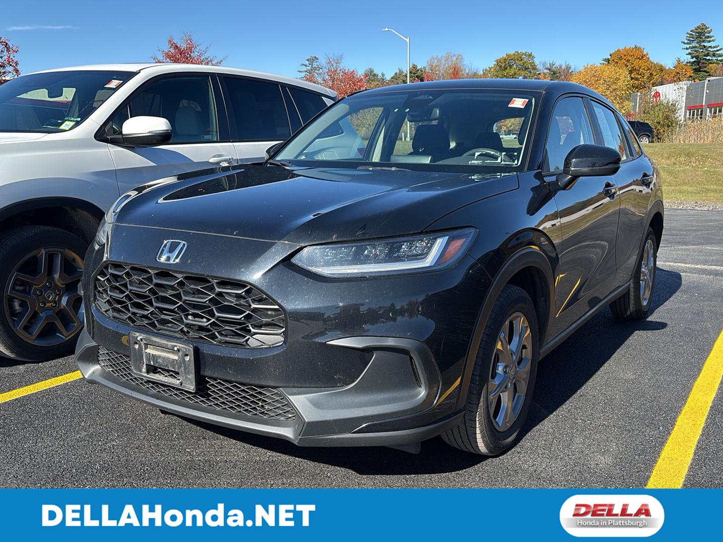 Crystal Black Pearl 2024 Honda HR-V SUV / Crossover All-Wheel Drive Continuously Variable Transmission