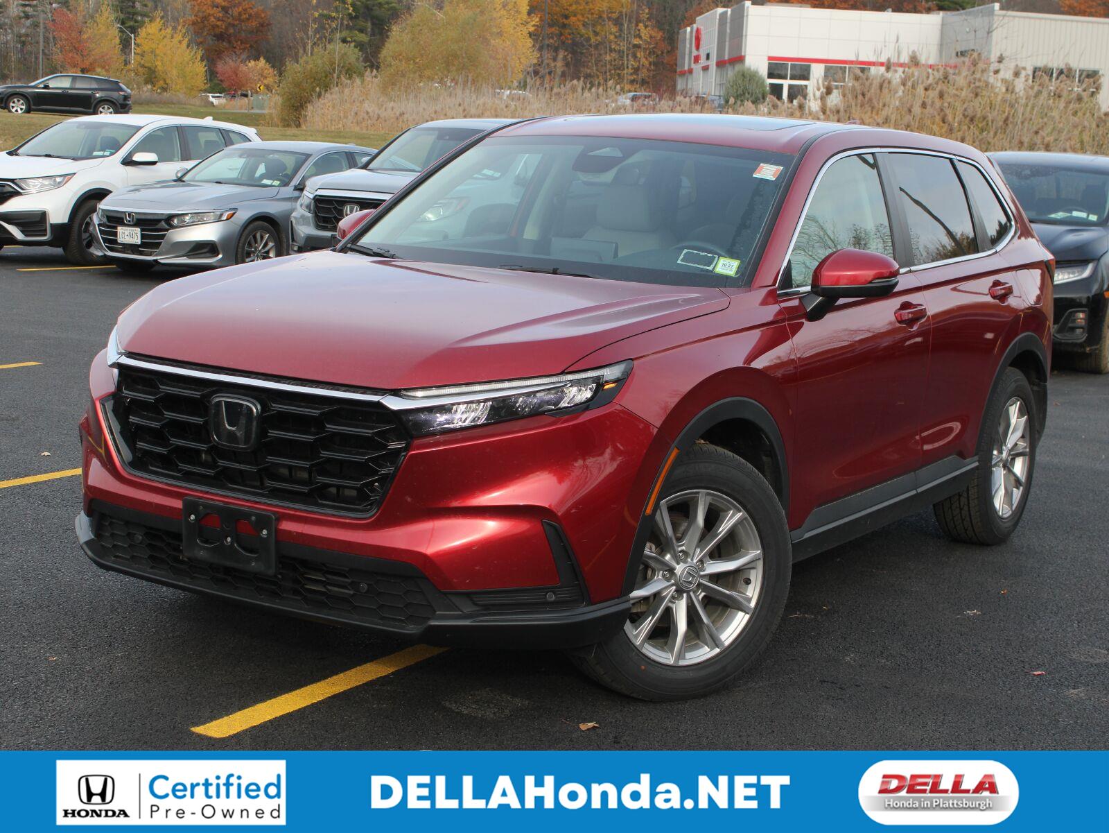 Radiant Red Metallic 2024 Honda CR-V SUV / Crossover All-Wheel Drive Continuously Variable Transmission