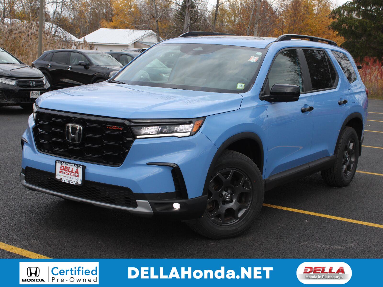Diffused Sky Pearl 2024 Honda Pilot SUV / Crossover All-Wheel Drive Automatic